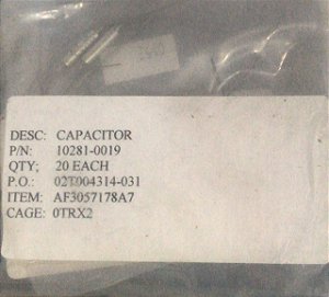 CAPACITOR - 10281-0019