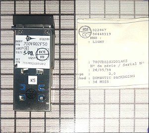 INDICATOR LIGHTING - 700VR02S3D01AKZ   (700VR02F50 )