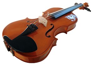 Violino p/ Canhoto Barth Violin  4/4 Natural Bright  - com Estojo + Arco + Breu