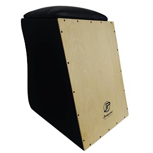 Cajon Jaguar KF Extreme - Eletro Acústico Inclinado Tampo em Virola modelo Palco - Profissional