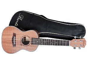 Ukulele Concert Barth Guitars Acustico + Capa Bag Barth