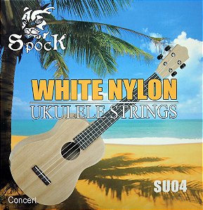 Cordas em Nylon P/ Ukulele modelo Concert - Spock Su04 - Imp