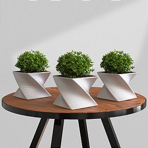 3 Mini Vasos TWIST