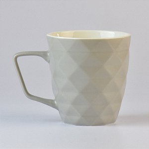 Caneca Textura Geometrica Cinza YP-90 A