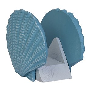 Porta Guardanapo Concha Azul Claro XK-26 B