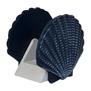 Porta Guardanapo Concha Azul Escuro XK-26 C