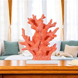 Enfeite Coral Laranja XJ-02 B