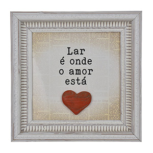 Quadro Azulejo 20x20 Lar XJ-15