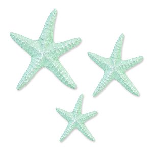 Enfeite Trio de Estrelas de Parede Verdes XL-77 B