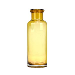 Vaso Garrafa Fumê Dourado TF-81