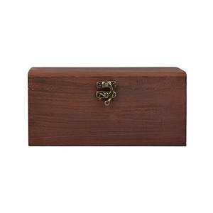 Porta Objetos Bau Marrom G TE-75 A