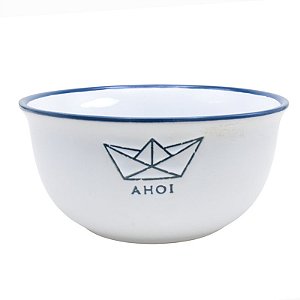 Bowl Ocean Barco Ahoi Branco