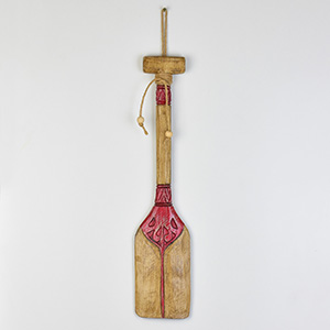 Enfeite Remo Maori 48Cm Verm  XK-88 B