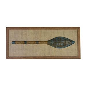 Quadro Com Remo Preto Com Azul XO-67 D