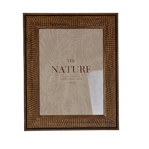 Porta Retrato Plastico Marrom G TK-74A