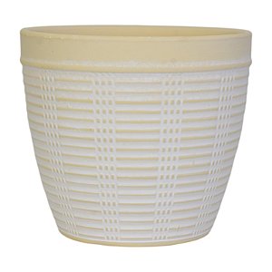 Vasos c/4 Branco Detalhes Em Relevo M TK-87