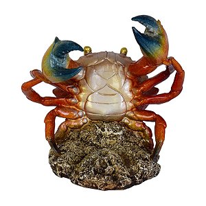 Porta Garrafa De Caranguejo Com Coral TL-44
