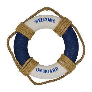 Boia De Espuma Azul Welcome To Aboard M TL-62
