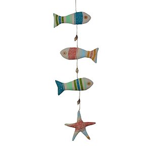 Enfeite Trio De Peixes Com Estrela TM-22
