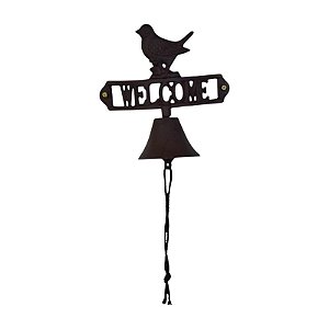 Enfeite Sino Welcome Com Passaro TM-57