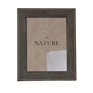 Porta Retrato Plastico Cinza TK-74B