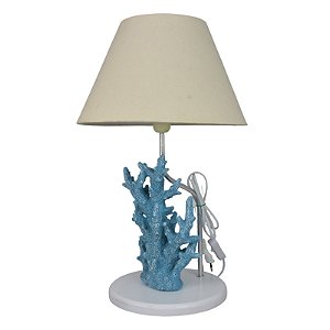 Abajur Coral Alto Azul XP-89B