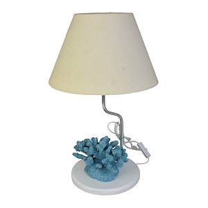 Abajur Coral Baixo Azul XP-89E