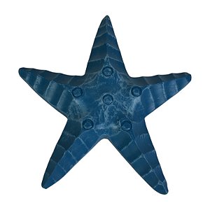 Enfeite Estrela De Mesa Azul XP-95B