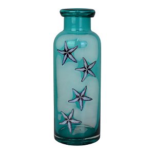 Vaso Garrafa Azul Estrelas TF-11B