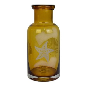 Garrafa Fume Marrom Conchas TF-04C