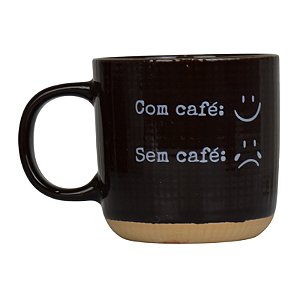 Caneca Preta Com Café/Sem Café XP-97