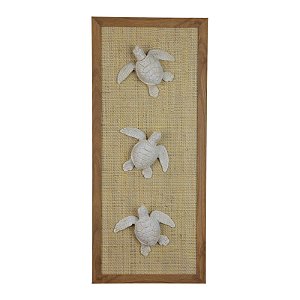 Quadro Trio De Tartarugas XQ-09