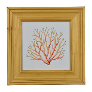 Quadro Coral Bege XQ-07B