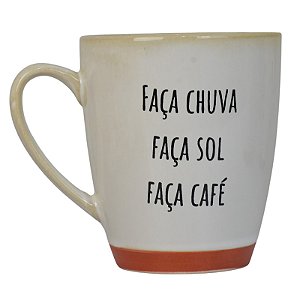 Caneca Grande Faça Chuva Faça Sol XQ-10C