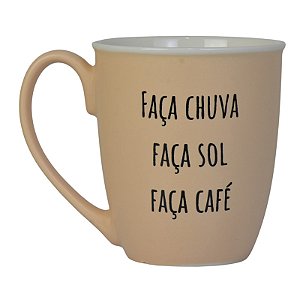 Caneca Rosa Faça Chuva Faça Sol XQ-17C