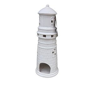 Enfeite Farol Branco SA-52