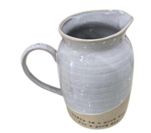 Vaso Oval Canelado Branco SA-78