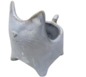 Vaso Gatinho Branco SB-09