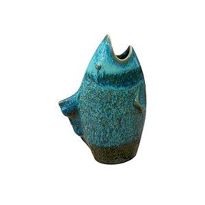 Vaso Peixe Turquesa