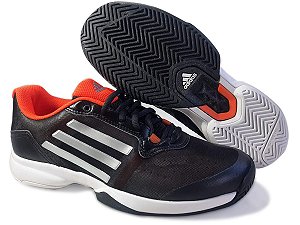Tênis Adidas Sonic Court Preto e Laranja
