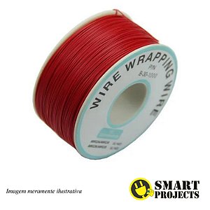 Rolo de Fio 30 AWG Wire Wrapping  0,5mm