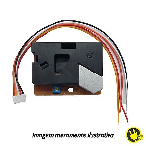 Modulo Sensor Detector de Poeira e Fumaça DSM501A PM2.5