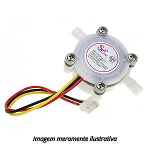 Sensor de Fluxo Vazão de Água YF-S401 0,3-6 L/Min