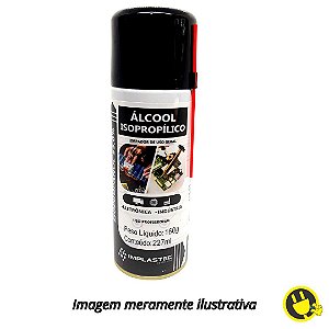 Álcool Isopropílico em Aerossol Implastec 227ml