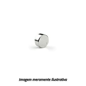 Imã Neodímio Disco 6mm x 3mm