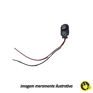 Conector para Bateria sem Plug P4 9V