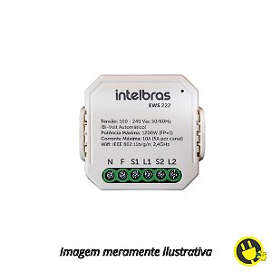 Controlador Wi-Fi Smart 2/2 EWS 222 Intelbras