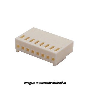 Alojamento para Conector KK 8 Vias 2,5mm