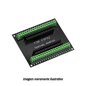 Placa Borne para ESP32 38 Pinos