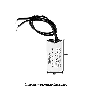 Capacitor de Partida Alltech 3uF 5% 250V